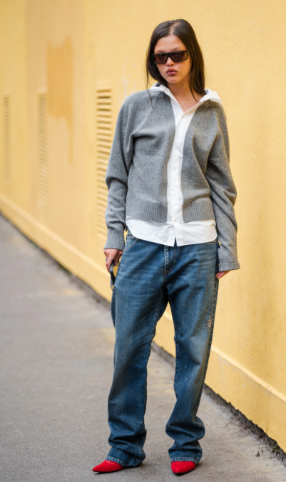 How to wear a cardigan (correctly) this fall?