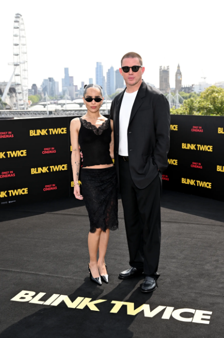 Zoe Kravitz and Channing Tatum and their simple looks