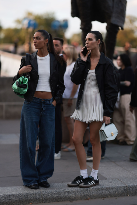 3 stylish ways to pair a dress with sneakers this summer