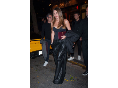 The most comfortable trousers of autumn have a leather effect