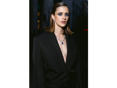 Benedetta Porcaroli in a Tom Ford jumpsuit: the elegant Milanese look for the Design Week 2025 event