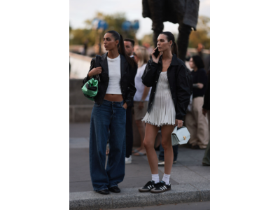 3 stylish ways to pair a dress with sneakers this summer