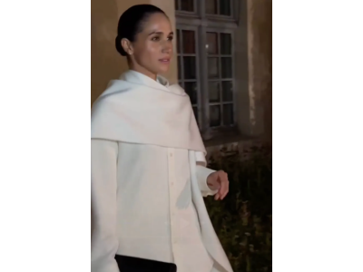 Meghan Markle made a surprise appearance at the first Balenciaga fashion show presented by Pierpaolo Piccioli.